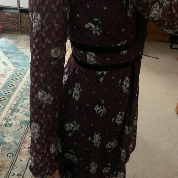 Purple Lace Dress - Picture 6 of 6